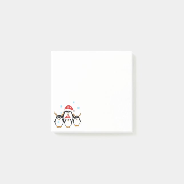 Post-it® Penguins de vacances d'hiver (Devant)