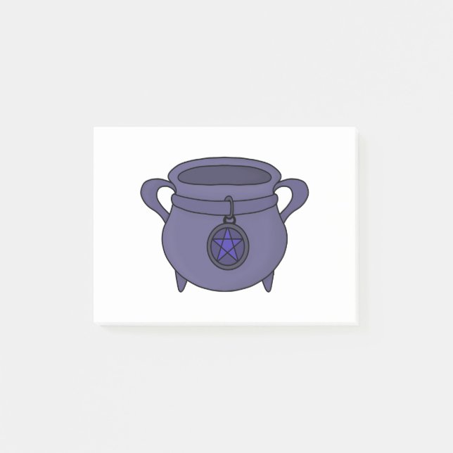 Post-it® Pentagram Pentacle Cauldron (Devant)