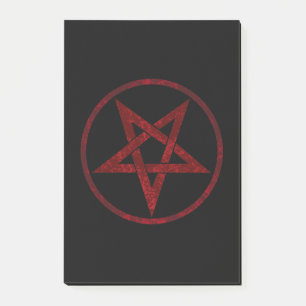 Post-it® Pentagram Red Devil