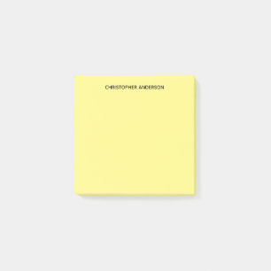Post-it® Personalized Yellow