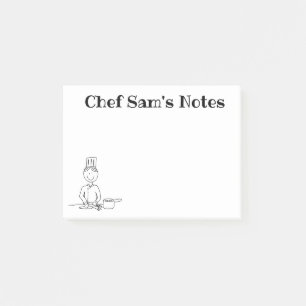 Post-it® Personnalisé "Chef" 