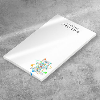 Post-it® Personnalisé PENSEZ COMME UN PROTON ET RESTEZ POSI