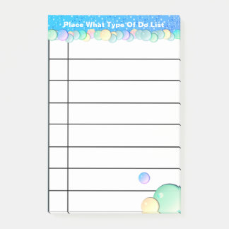 Post-it® Personnalisé pour faire la liste
