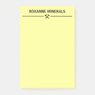 Post-it® Personnalisé pour géologue