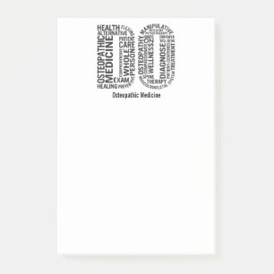 Post-it® Personnaliser la médecine ostéopathique DO Ostéopa