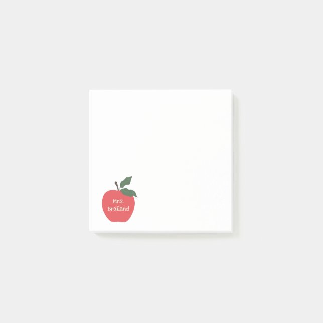 Post-it® Personnaliser la personnalisation de la pomme cade (Devant)