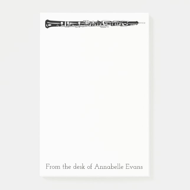 Post-it® Personnaliser Oboe (Devant)