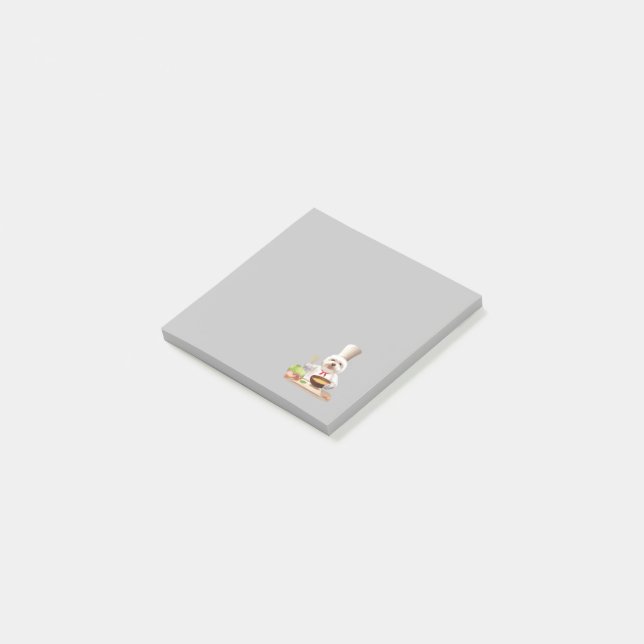Post-it® Petit Chien Chef (Incliné)