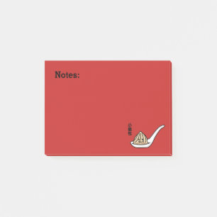 Post-it® Petit pain chinois de Dim Sum de boulette de soupe