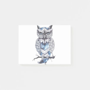 Post-it® Petite chouette tatouage Flash Idée de dessin hibo