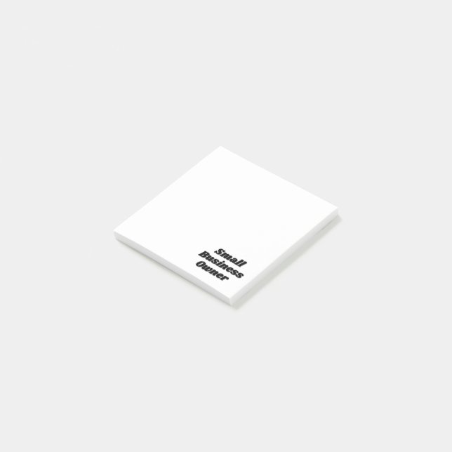 Post-it® Petites entreprises - Notes collantes (Incliné)
