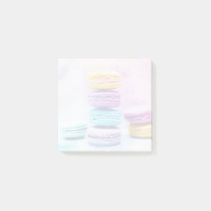 Post-it® Photo de macarons colorés et délicieux