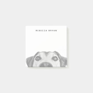 Post-it® Photo de nez de chien reniflant