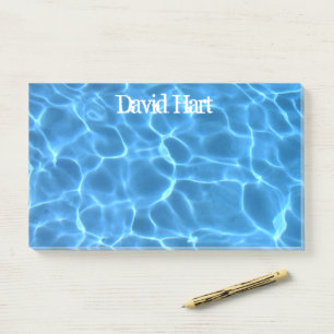 Post-it® Photo de piscine Aqua Blue
