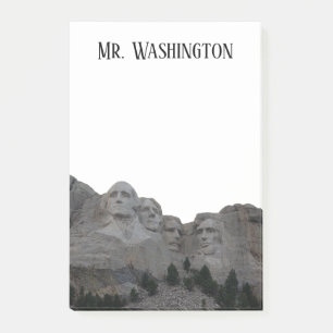 Post-it® Photo personnalisée du Mont Rushmore
