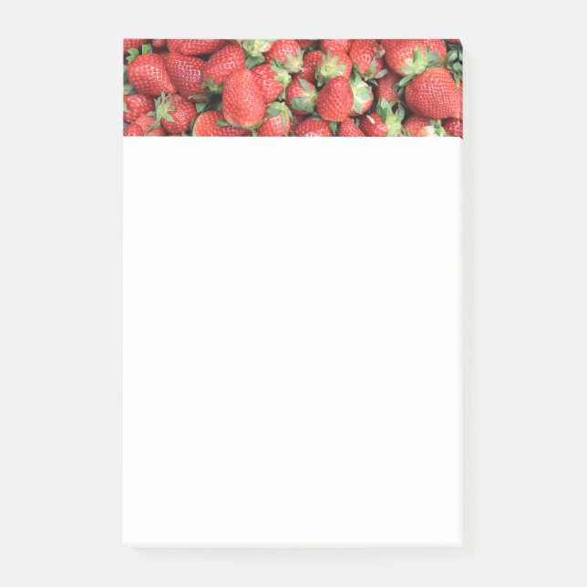 Post-it® Photo Red Juicy Strawberries (Devant)