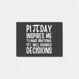 Post-it® Pi Day Funny