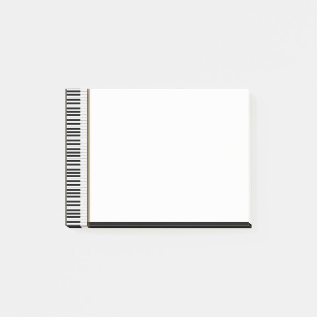 Post-it® Piano Keyboard Musician Music Musical (Devant)
