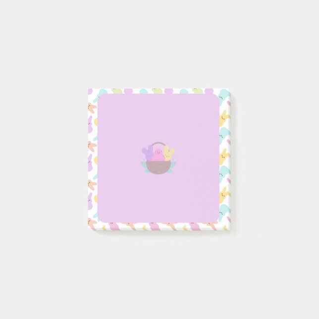 Post-it® Pieds Dans Un Panier (Devant)