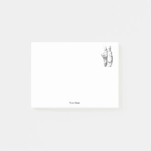 Post-it® Pieds de danseuse sur pointe #1