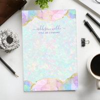 Pierre précieuse Opale Pastel Moderne Iridescent E