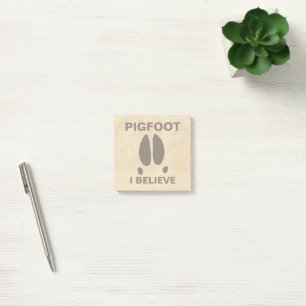 Post-it® Pigfoot - Je crois