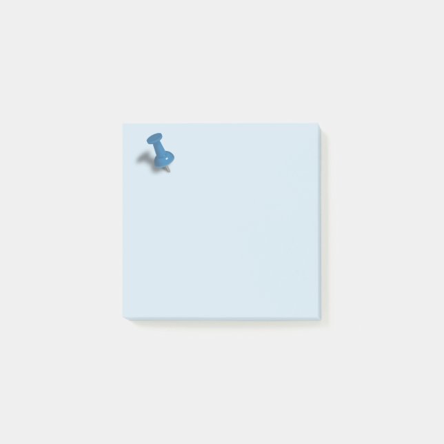 Post-it® Pinceau bleu (Devant)