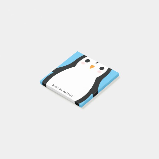 Post-it® Pingouin Cute (Incliné)