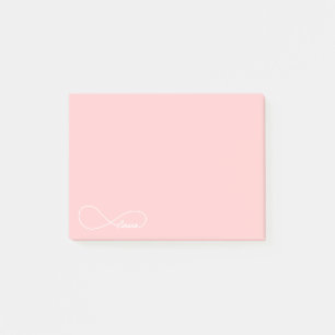 Post-it® Pink Love Infinity PostIt