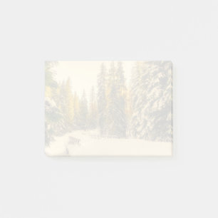 Post-it® Pins couverts de neige Forêt Nature Photo