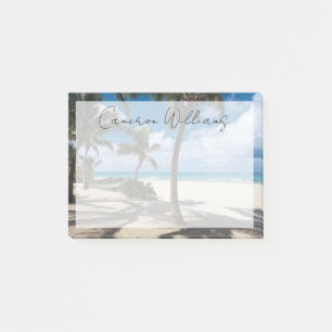 Post-it® Plages tropicales   Anguilla Beach, Palm Tree