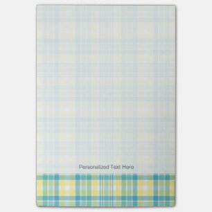 Post-it® Plaid en pastel