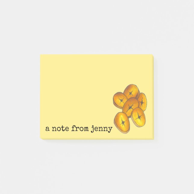 Post-it® Plaines frites Cuisine Bananes Caraïbes Alimentati (Devant)