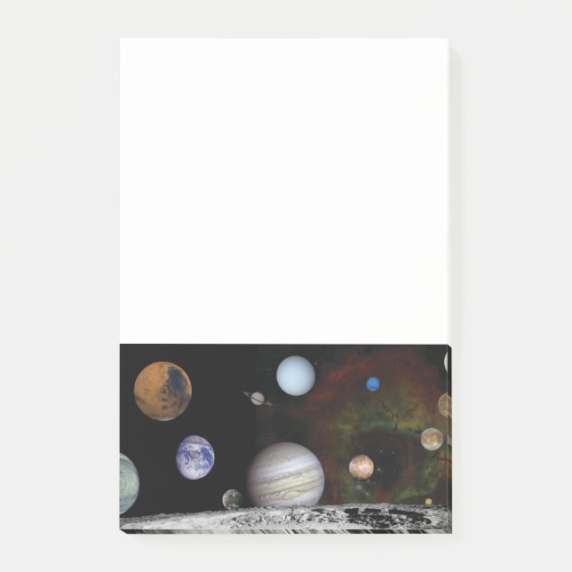 Post-it® Planets du système solaire (Devant)