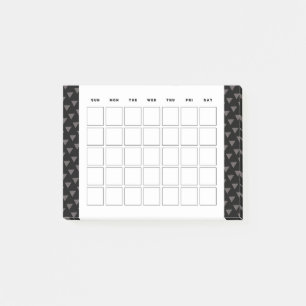 Post-it® planificateur de petites unités mensuelles