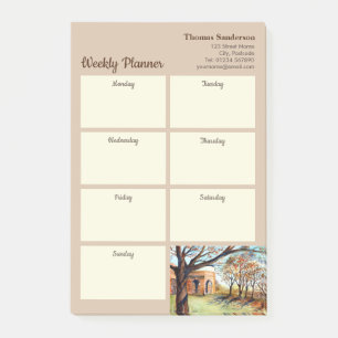 Post-it® Planificateur hebdomadaire Valley Garden Harrogate
