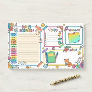 Post-it® Planificateur quotidien joyeux