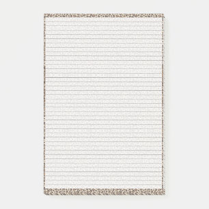 Post-it® Planifiez avec moi   Elégante Cheetah Quotidien Im