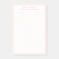 Planneur de disposition du jardin Pastel Pink pers