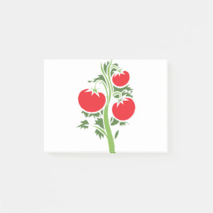 Post-it® Plante Tomate Énorme Fruits Légumes Rouge