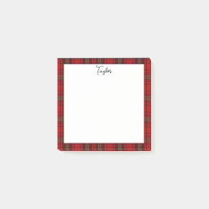 Post-it® Plaques douillettes rouge noir vert