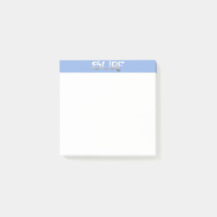 Post-it® Plaquettes de notes blanches surf