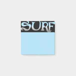 Post-it® Plaquettes de notes bleu surf