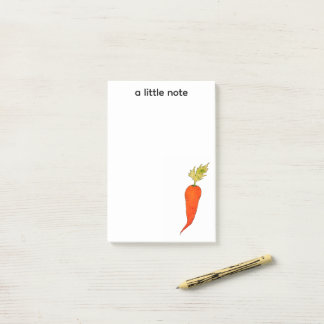 Post-it® Playful Watercolor Carrot