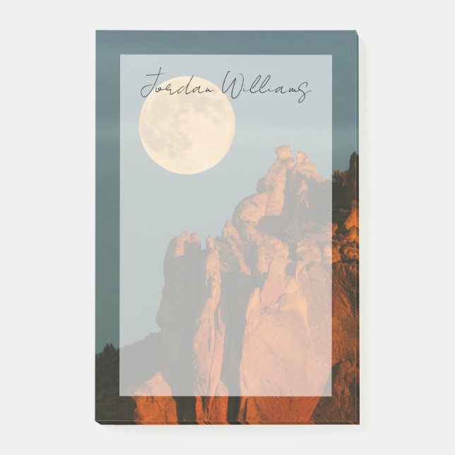 Post-it® Pleine Lune | Falaises de Basalte Smith Rock State (Devant)