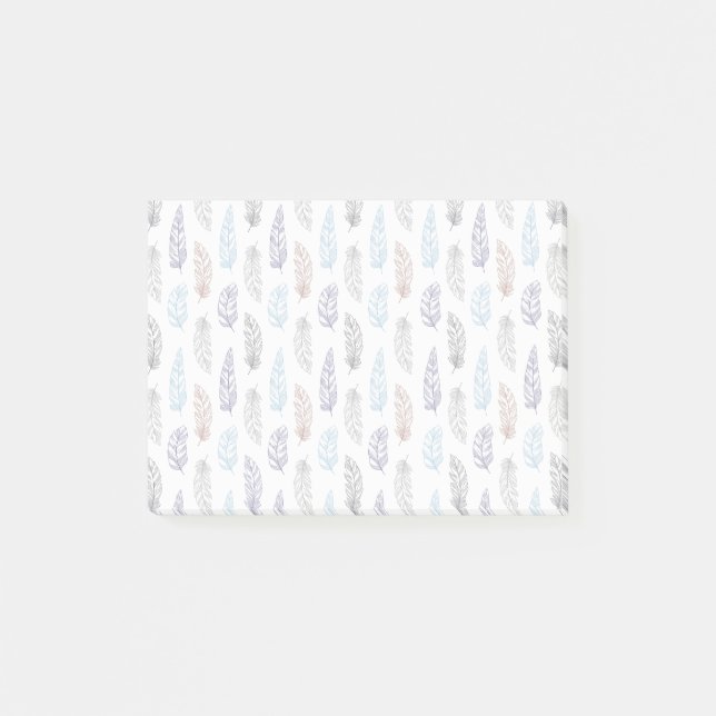 Post-it® Plumes motif (Devant)
