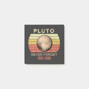 Post-it® pluto jamais oublier, eris, lune, astronomie, astr