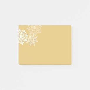 Post-it® Pneus après-le-Notes-Snowflakes