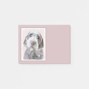 Post-it® Pointing à poils durs Peinture Griffon - Art Chien