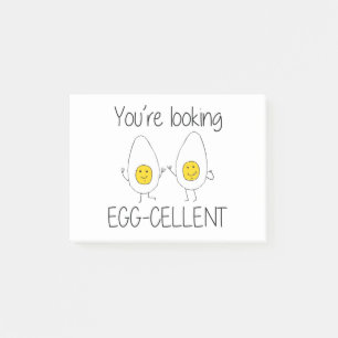 Post-it® Poireaux d'oeuf de violoncelle jaune et blanc